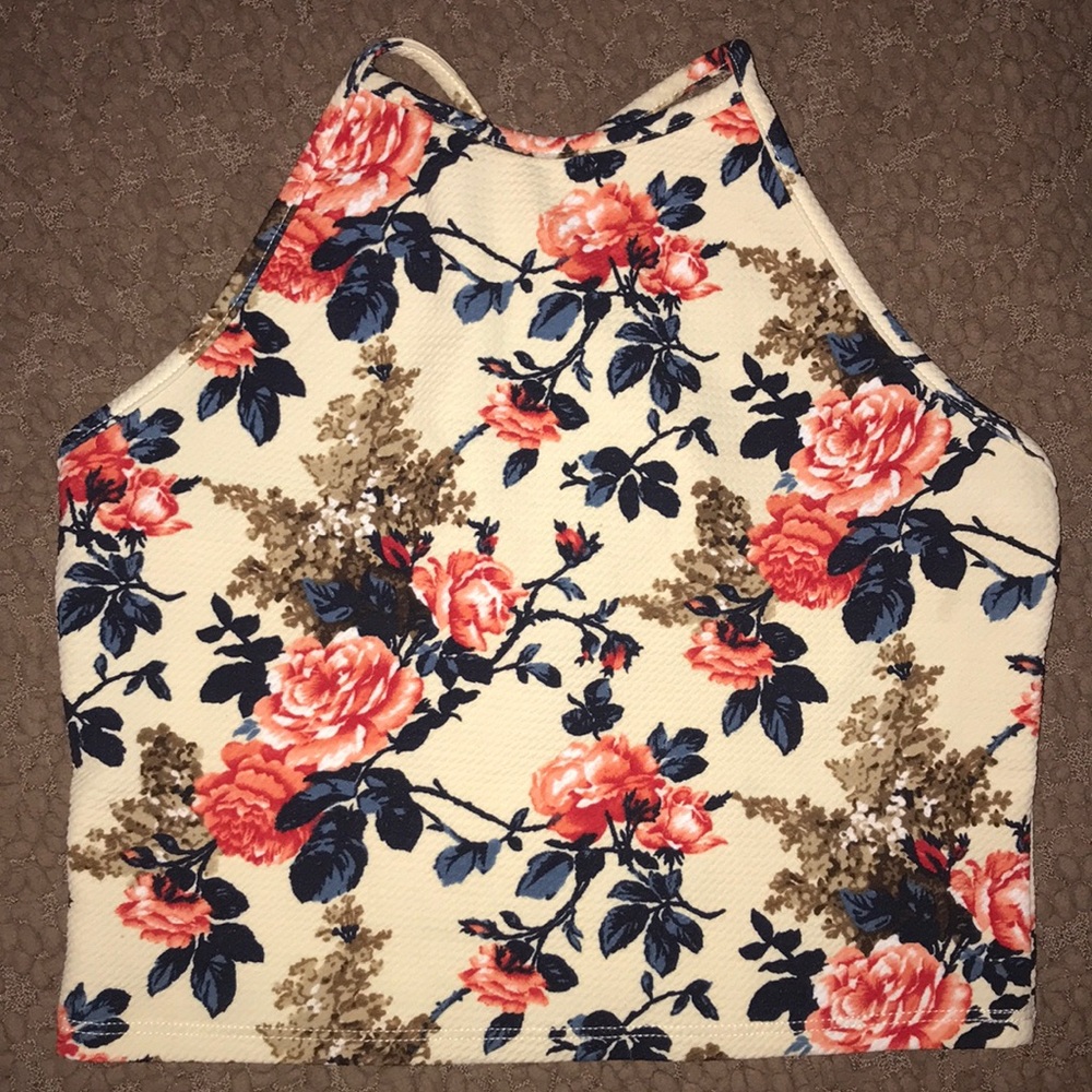 Floral Crop Top